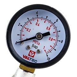 Регулятор давления Valtec VT.082.N.05 с фильтром и манометром, 2-5 бар, 3/4"