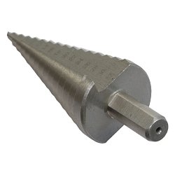 Сверло ступенчатое по металлу Hardcore 142432 (диаметры 4-32 мм, 15 ступеней)