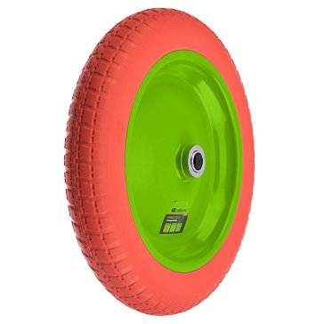 Изображение товара Полиуретановое колесо Сибртех 689795 350мм, 20мм посадка, Россия