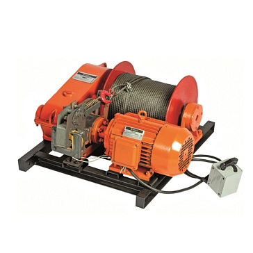 Изображение товара Лебедка электрическая Сибталь 13791, 0,5т-90м (с канатом)