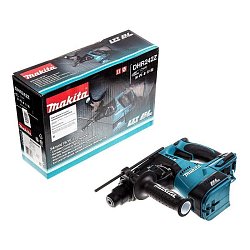 Аккумуляторный перфоратор SDS-Plus Makita DHR242Z (энергия удара 2,4 Дж, без аккумулятора, вес 3.3 кг, реверс)