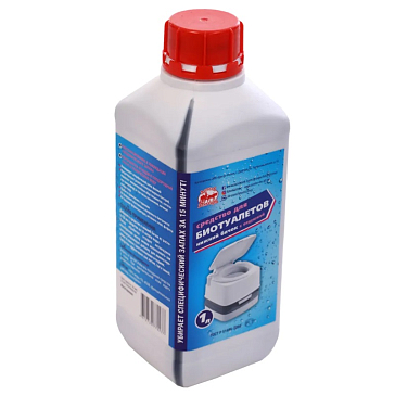 Изображение товара Средство для биотуалетов Артель Золотарь 1 литр с отдушкой для нижнего бачка