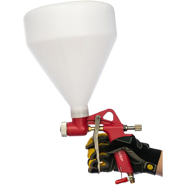 Изображение товара Картушный пистолет для штукатурки Зубр Мастер МКП 600 06466 с соплом 8 мм