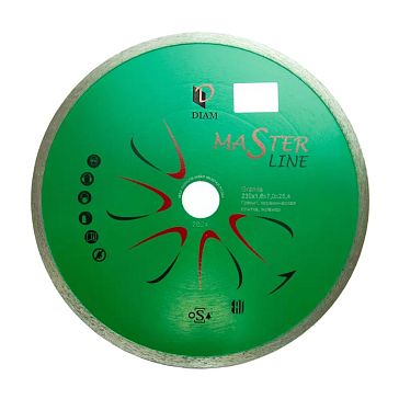 Изображение товара Алмазный диск Diam Granite 230x1 6x7x25 4 мм для гранита и камня