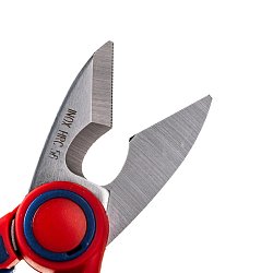 Ножницы электрика универсальные Knipex KN-950510SB обжим: 6 мм², микронасечки, 160 мм, нерж, 2-комп ручки