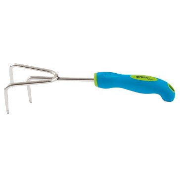 Изображение товара Рыхлитель 3-зубый Palisad Premium Plus 62054, 80х310 мм, нерж. сталь, двухкомпонентная рукоятка