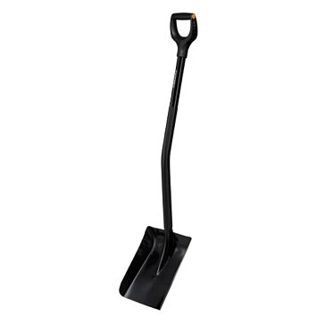 Изображение товара Лопата для строительных растворов Fiskars Ergonomic Pro 1066713 – прочная стальная совковая модель
