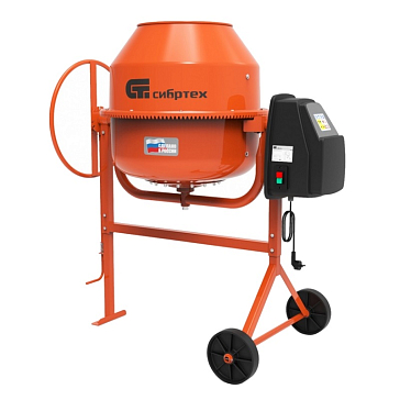 Изображение товара Бетономешалка Сибртех БСЕ-180 95479, 180 л