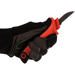 Нож монтерский изолированный КВТ НМИ-02 до 1000В лезвие прямое 63846