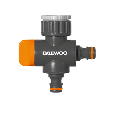 Изображение товара Адаптер двухканальный для кранов с внешней резьбой G3/4" и 1" (26,5-33,3 мм) Daewoo DWC 1219