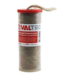 Нить сантехническая льняная Valtec для резьбовых соединений (55м) VT.FLAX.0.055