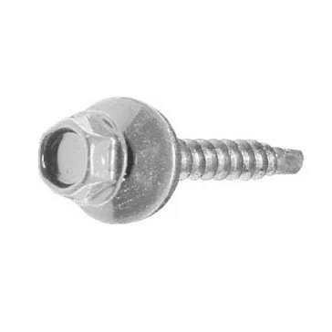 Изображение товара Саморез кровельный Starfix SMC3-89129-150, 6.3х51 мм, цинк, шайба с прокладкой, PT3, 150 шт. в картонной упаковке