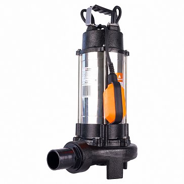 Изображение товара Насос дренажно фекальный с измельчителем Вихрь ФН-1500Л 68/5/5 1500 Вт 18 м