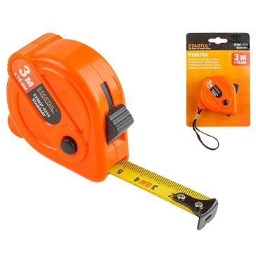 Изображение товара Рулетка Startul STANDART ST3007-0316, 3м/16мм (быт.)