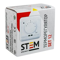 Терморегулятор для теплого пола Stem Energy SET 12 с датчиком температуры