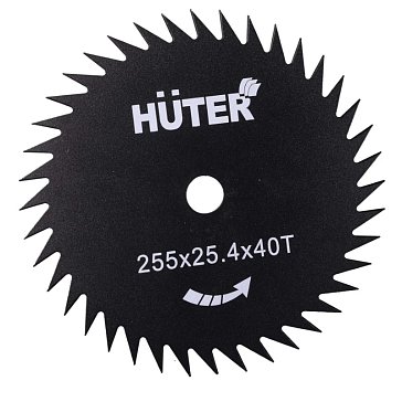 Изображение товара Диск для триммера Huter GTD-40T 255мм 40 зубьев
