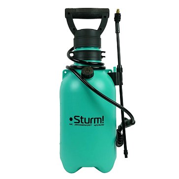 Изображение товара Опрыскиватель ранцевый аккумуляторный Sturm GS8208U 8л с телескопической штангой