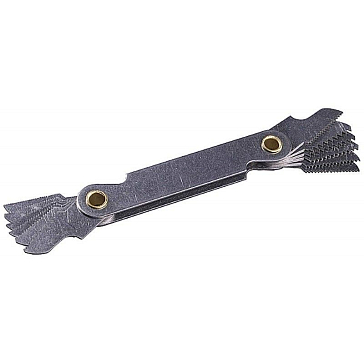 Изображение товара Шаблон для определения шага метрической резьбы Stayer PROFI 28041 (0,5-1,75 мм)