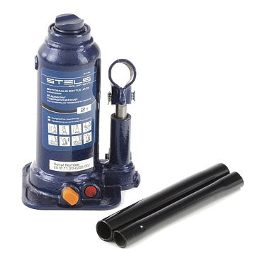 Изображение товара Домкрат гидравлический бутылочный Stels 51144, 2 т, 170-380 мм