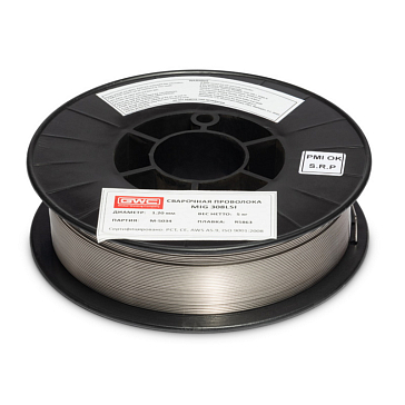 Изображение товара Сварочная проволока Seller ER-308LSi 1,2 мм 5 кг нержавеющая для MIG MAG