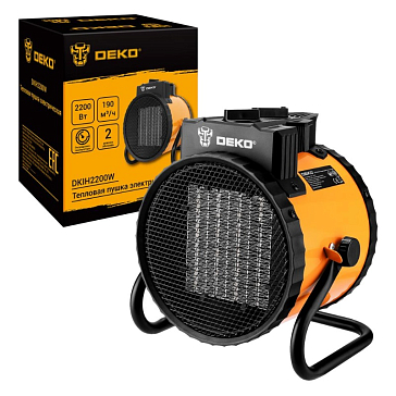Изображение товара Тепловая пушка электрическая Deko DKIH2200W 082-1010, 2200Вт