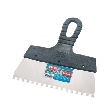 Изображение товара Шпатель Союз 8051-45-200-6FC 200 мм, зуб 6х6 мм