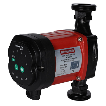 Изображение товара Циркуляционный насос Rommer ERTI 25/60-180 RCP-0003-2560180 с теплоизоляцией