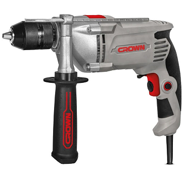 Изображение товара Дрель ударная Crown CT10130C 810 Вт сетевой с реверсом и регулировкой оборотов