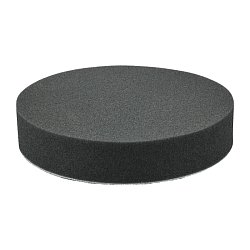 Насадка полировальная из поролона Makita D-62577, 125 мм, плоская, черная, липучка