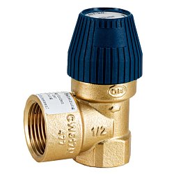 Предохранительный клапан Stout для систем водоснабжения 6 бар 3/4"x1" (477.262) SVS-0030-006020