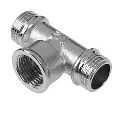 Тройник AQuafit 1/2"ВН*1/2"НР*1/2"НР 02380