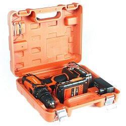 Аккумуляторная дрель-шуруповерт Patriot BR 181UES 180201481 (макс диаметр сверления металла 8 мм)