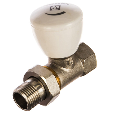 Изображение товара Прямой ручной клапан для радиатора Valtec VT.008.N.04, 1/2"