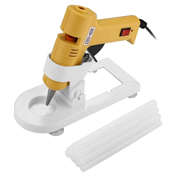 Изображение товара Термопистолет клеевой Deko DKGG40 SET4 40Вт с подставкой и набором стержней 7 мм