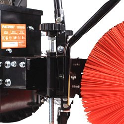 Бензиновый снегоуборщик Patriot PRO 777S 2 насадки (щетки в комплекте)