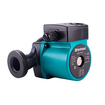 Изображение товара Насос циркуляционный с гайками Shinhoo BASIC S 32-6S 71211005 к газовому котлу