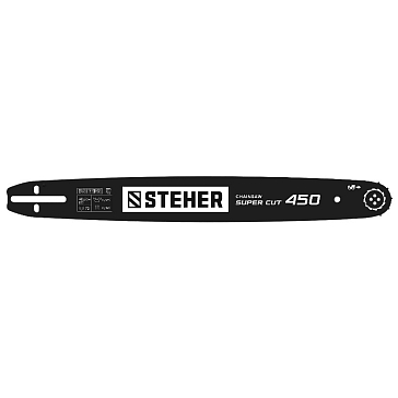 Изображение товара Шина для бензопил Steher 75202-45 тип B, шаг 0.325″, 45 см