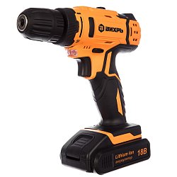 Аккумуляторная дрель-шуруповерт Вихрь ДА-18Л-2 72/14/16