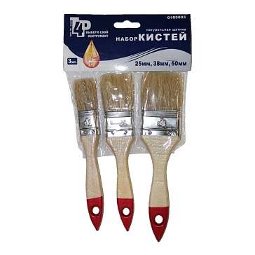 Изображение товара Набор кистей Toolberg Т4Р 0105003 натуральная щетина для художественных работ