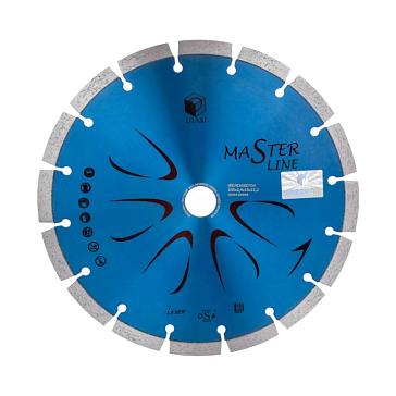 Изображение товара Алмазный диск по железобетону Diam Master Line 230x2.4x10x22.2 мм