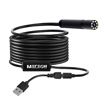 Изображение товара Видеоскоп эндоскоп Мегеон 33021 USB 2м IP67 подсветка разрешение 640x480