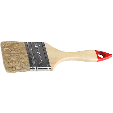 Изображение товара Кисть плоская Stayer UNIVERSAL-STANDARD 0101-063 для олифы, пропиток и смесей (63 мм)