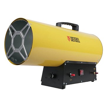 Изображение товара Пушка тепловая газовая Denzel GHG-50 96480 (мощность 50 кВт, 1400 м3/ч, пропан-бутан)