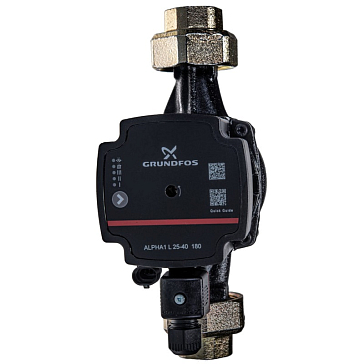 Изображение товара Циркуляционный насос Grundfos Alpha1 L 25-40/180 99199611 малой мощности