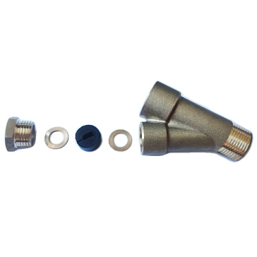 Изображение товара Тройник Iqwatt IQ FITTING косой 3/4 с вводом 1/2 под 45º для водопровода