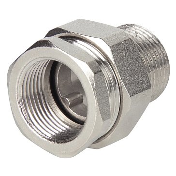 Изображение товара Американка прямая Tebo ВН/НАР 1 дюйм для горячей воды