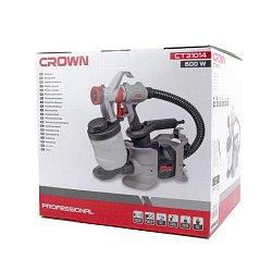 Электрический краскопульт Crown CT31014, объем бачка 0,9 л, 100 DIN