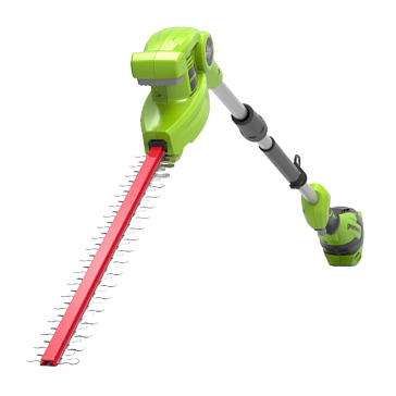 Изображение товара Кусторез штанговый аккумуляторный Greenworks 2300407, 40V, 51см, без АКБ и ЗУ