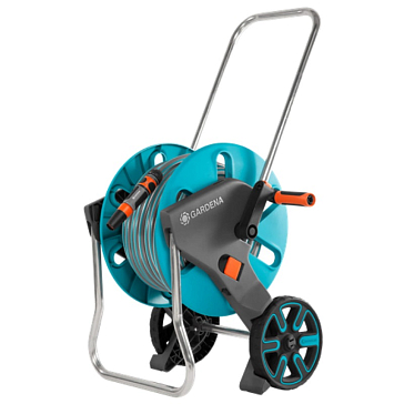 Изображение товара Тележка Gardena AquaRoll M со шлангом 20 м и комплектом для полива