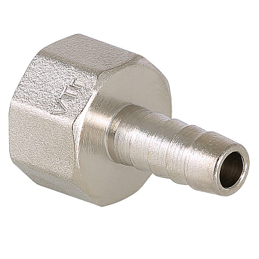 Изображение товара Штуцер Valtec VTr.654.N.0418 1/2" для шланга 18 мм латунь Италия